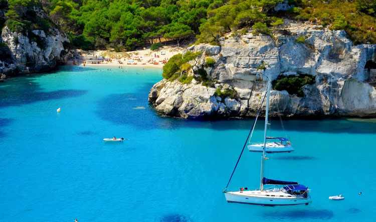 Que ver en Menorca - Cala de Macarelleta Que ver en Menorca - Cala de Macarelleta